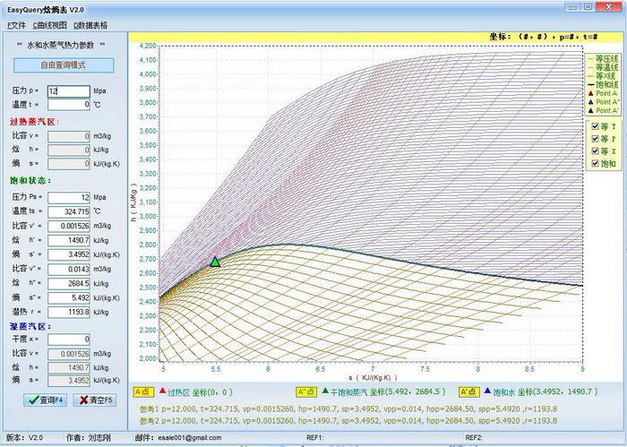 焓熵表查询软件|EasyQuery焓熵表查询工具 2.8