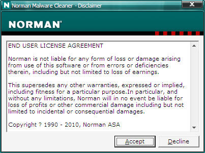 Norman Malware Cleaner 2015.05.27 绿色免费版图1